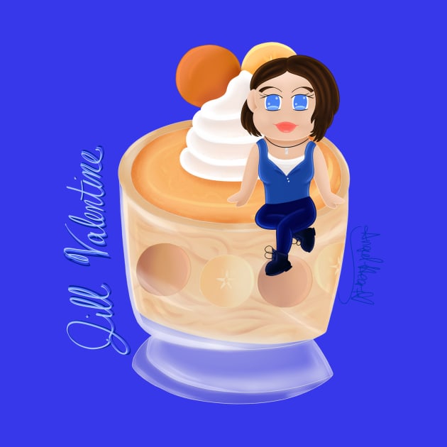 Jill Valentine Banana Pudding by AngelHeartArt