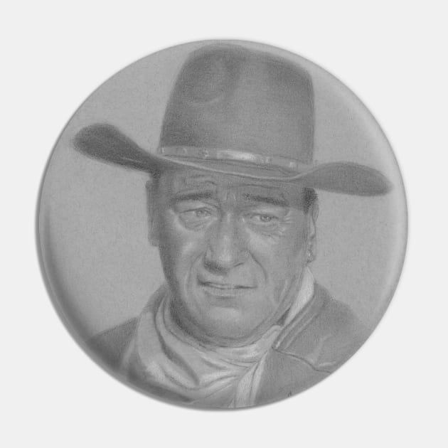 John Wayne Pin by jkarenart