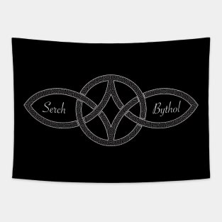 Serch Bythol Celtic Symbol Tapestry