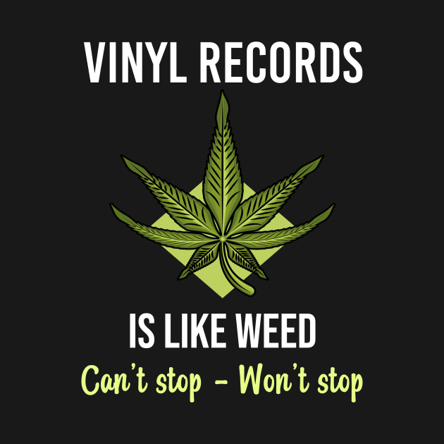 Cant stop Vinyl records by Hanh Tay