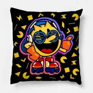 Radical Pac-Man Pillow