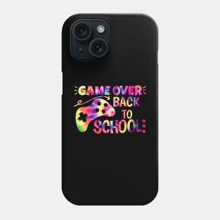 Game Over Back To School, First Day Of School Outfit Phone Case