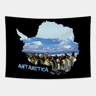 Antarctica Emperor Penguins Tapestry