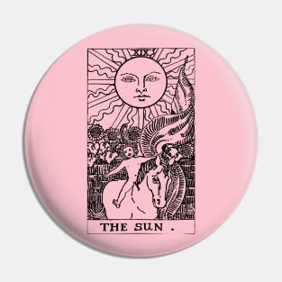 The Sun - Tarot Card Pin