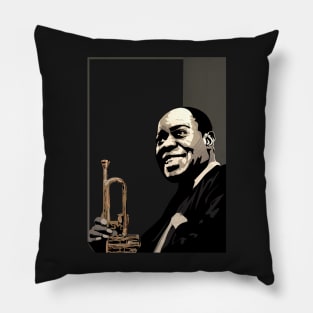 Louis Armstrong Pillow