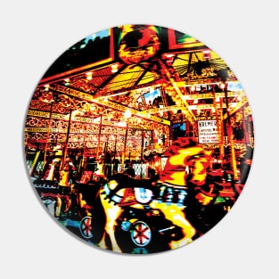 antique carousel Pin