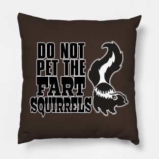 Fart Squirrels Pillow