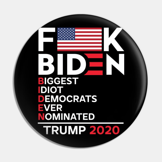 Fuck Biden Biggest Idiot Democrats Ever Nominated Pin by Hiep Nghia