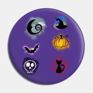 Halloween stickers 2. Pin