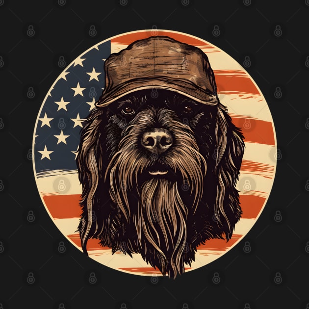 Patriotic Briard by NatashaCuteShop