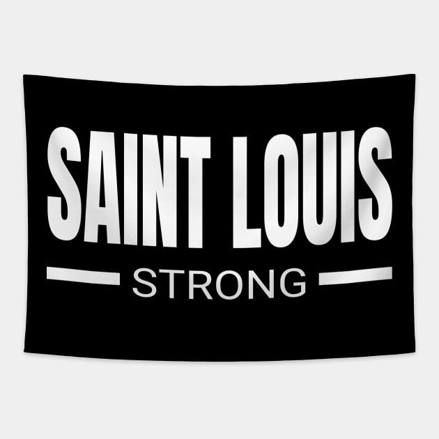 Saint Louis Strong Missouri Community Strength & Support Tapestry by twizzler3b