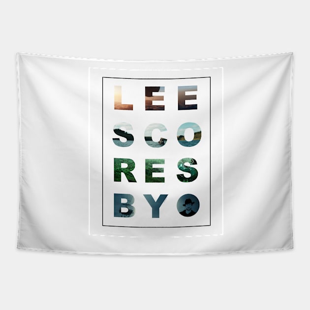 LEE SCORESBY Name Design (white) | His Dark Materials Tapestry by myorangerock