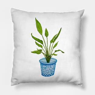 Bird of paradise plant Pillow