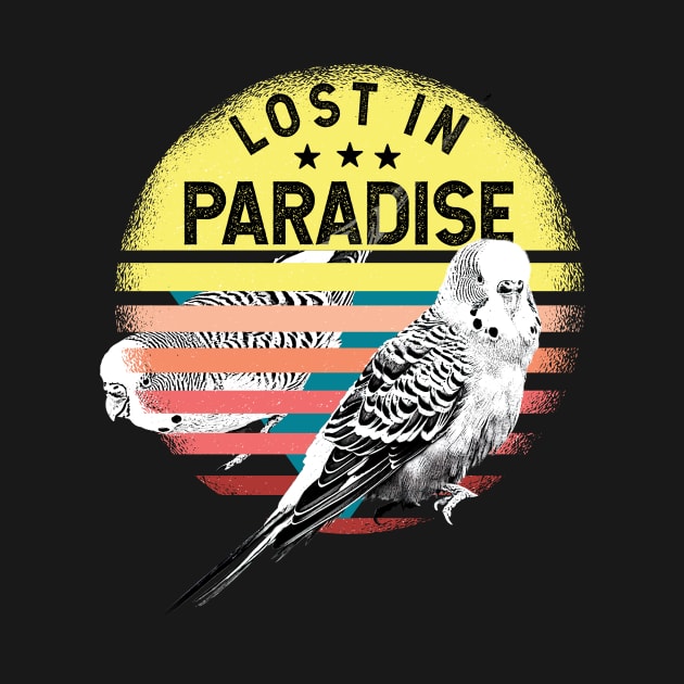 Lost in Paradise Budgies by BirdNerd