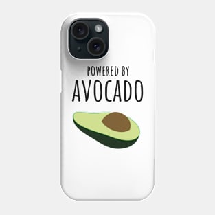 Powered By Avocado Phone Case