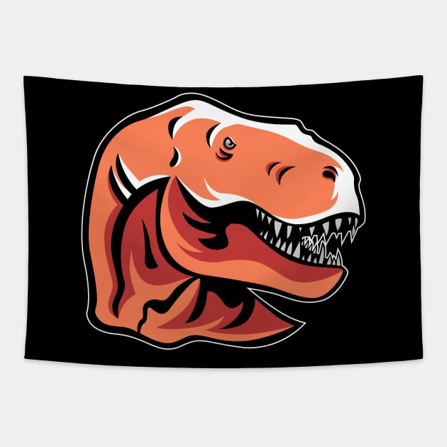 Dino Beast Tapestry by BarnawiMT