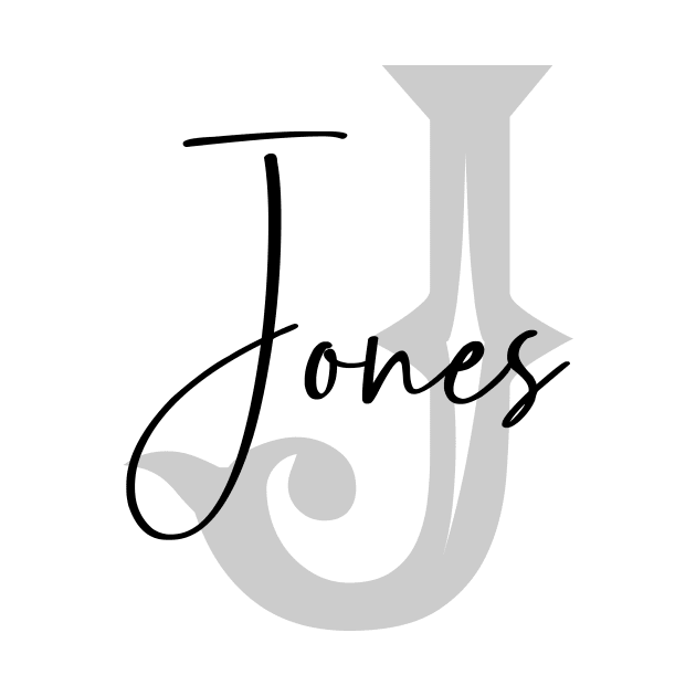 Jones Second Name, Jones Family Name, Jones Middle Name by Huosani