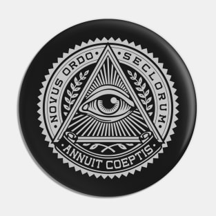 Novus Ordo Seclorum Annuit Coeptis Pin