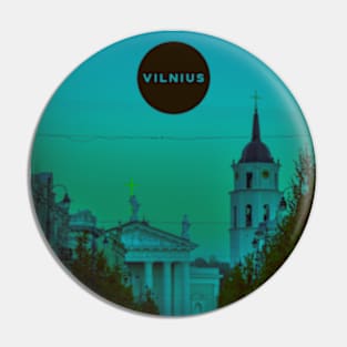 Vilnius Lithuania Pin