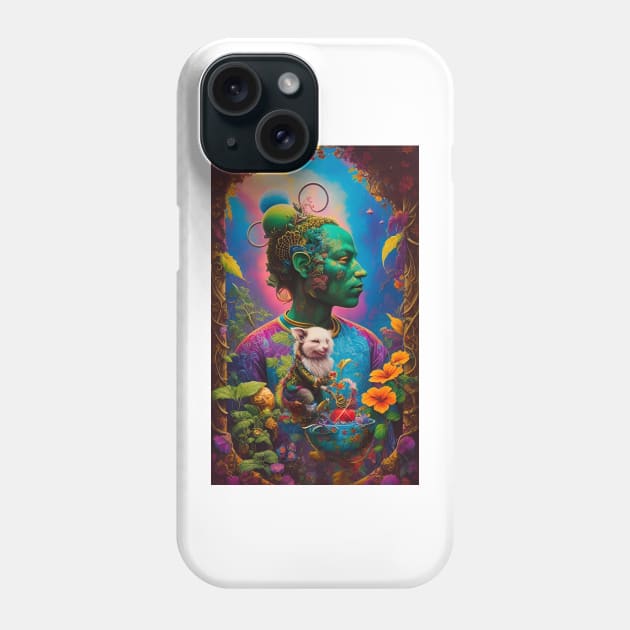 fantasy floral imagination #4 Phone Case by ShopSunday