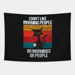 i don't like morning people or mornings or people Tapestry