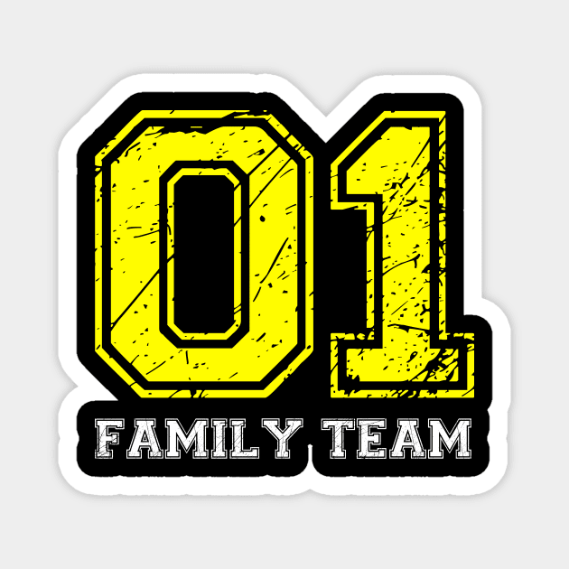 Funny T-Shirt 01 Family Team for Everyday Magnet by SparkStyleStore