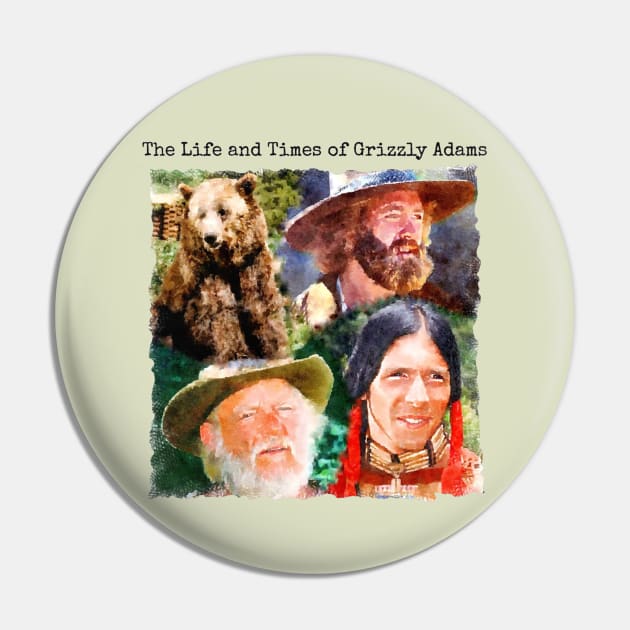 The Life and Times of Grizzly Adams Pin by Neicey