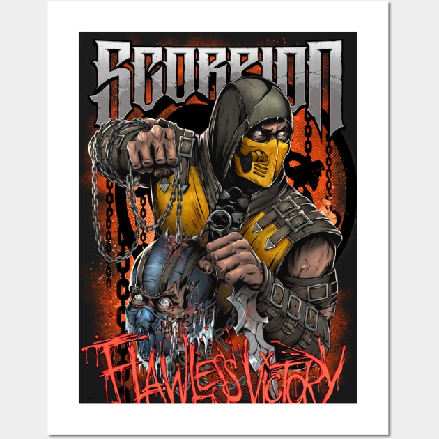 Poster Mortal Kombat - Scorpion, Wall Art, Gifts & Merchandise