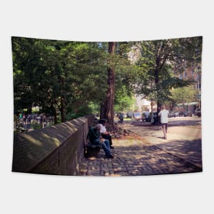 East Harlem Fifth Ave Central Park New York City Tapestry