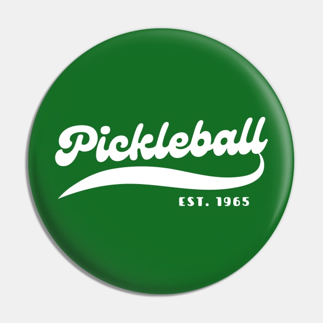 Pickleball 1965 Pin by Etopix