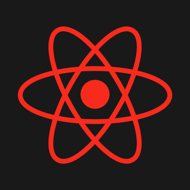 Simple Atom - Danger Red by sciencenotes