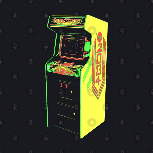 Robotron Retro Arcade Game 2.0 by C3D3sign