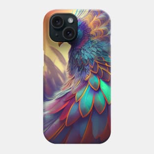 Beautiful fantasy bird Phone Case