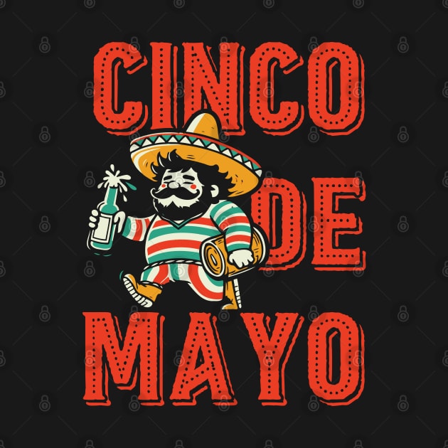 Cinco de Mayo // Mexican Sombrero Fiesta Drunk by Trendsdk