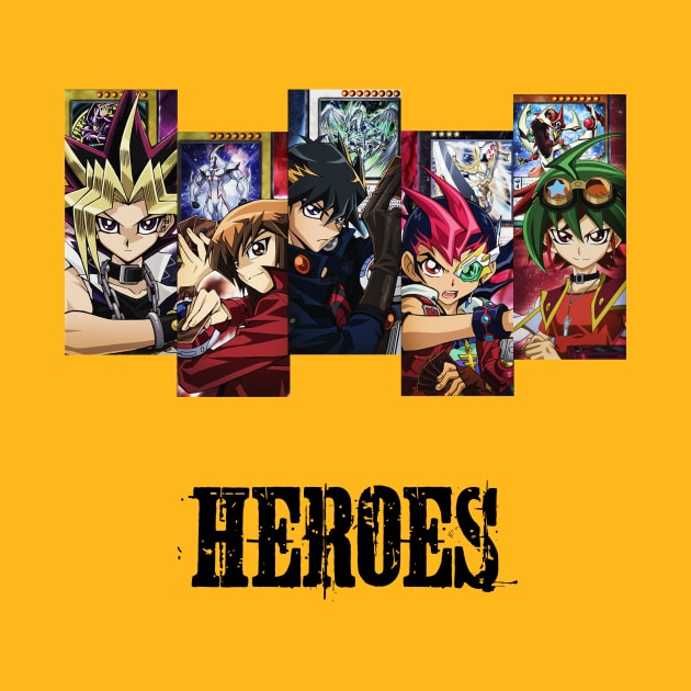 YuGiOh Heroes by RikuSawada