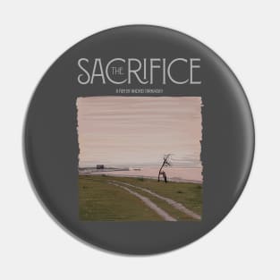 Andrei Tarkovsky's Sacrifice Illustration with Title Pin