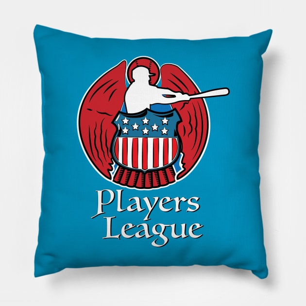 Players League Pillow by Sox Populi