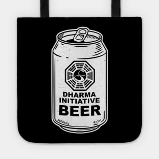 Dharma Initiative Beer - vintage Lost logo Tote
