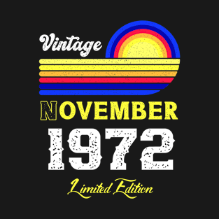 Vintage November 1972 T-Shirt