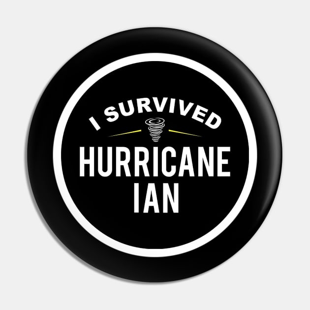 Hurricane Ian Survivor Pin by La Reina Creole