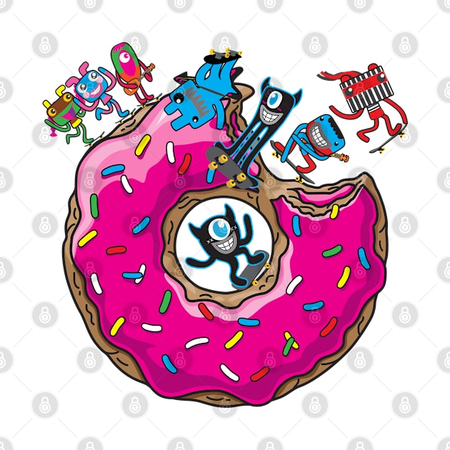 Skate Donut by Plushism