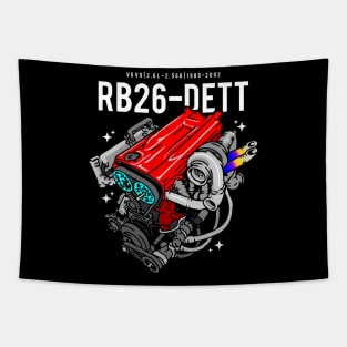 RB26 DETT ENGINE Tapestry