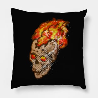 Skull Flamino Pillow