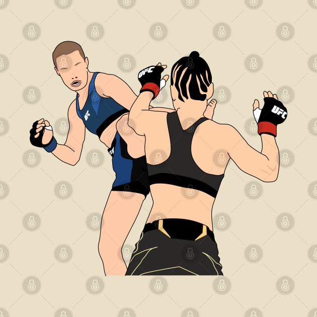 namajunas kick the zhang by rsclvisual