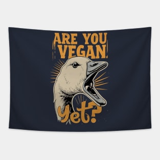 Are you vegan yet? Tapestry