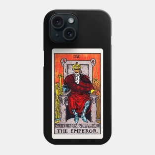 Card #4 - The Emperor - Rider Waite Smith Tarot Phone Case