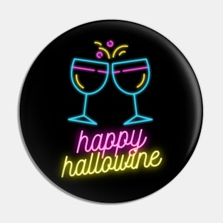 HAPPY HALLOWINE Pin