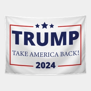 Trump 2024 Take America Back Tapestry