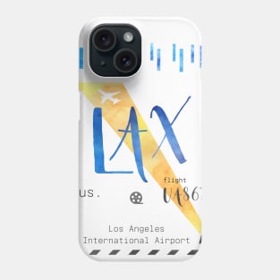 LAX Los Angeles Phone Case