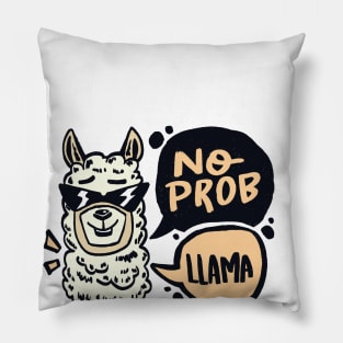 No Prob Llama Pillow